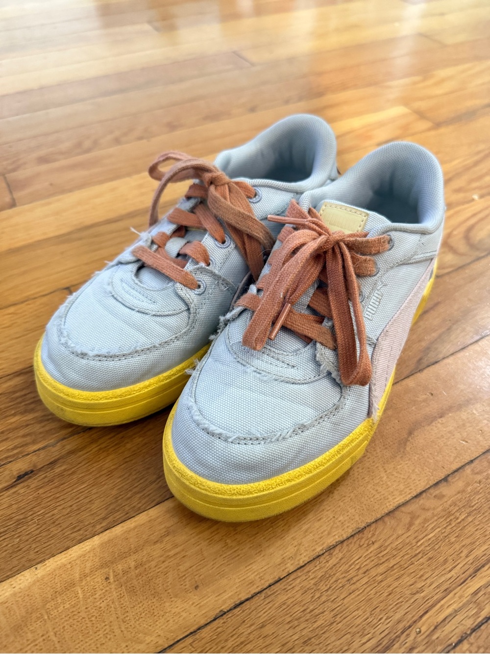 PUMA X Tinycottons Ca Pro Lace Up Girls Sneakers Casual Shoes Size 3.5 385762 01